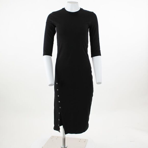 Theory Side Slit Midi Dress - Picture 2 of 5